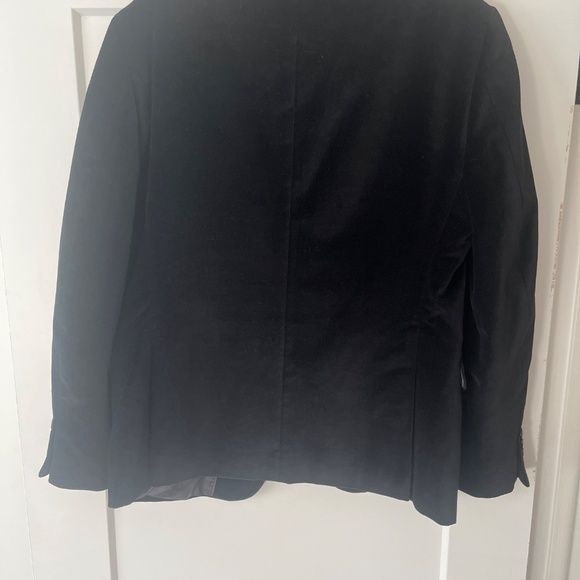 Bar III Velvet Slim Fit Suit Jacket/Blazer 40S Tiger Lining - Picture 4 of 4